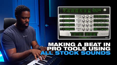 Making A Beat In Pro Tools Using All Stock Sounds Youtube