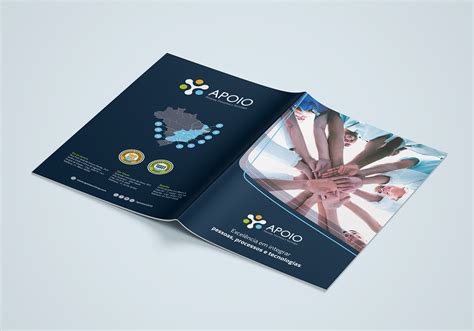 Folder Apoio Ecolimp Material Impresso On Behance