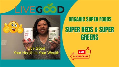 LiveGood Product Review Organic Super Reds Plant Based Superfoods