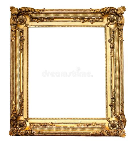 Antique Gold Frame Stock Image Image Of Imagery Aged