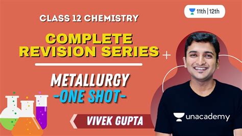 Metallurgy In One Shot Complete Revision Series Class 12 Chemistry