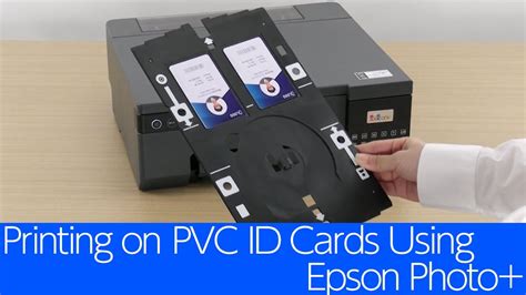 L8050 ET 18100 L18050 Printing On PVC ID Cards Using Epson Photo