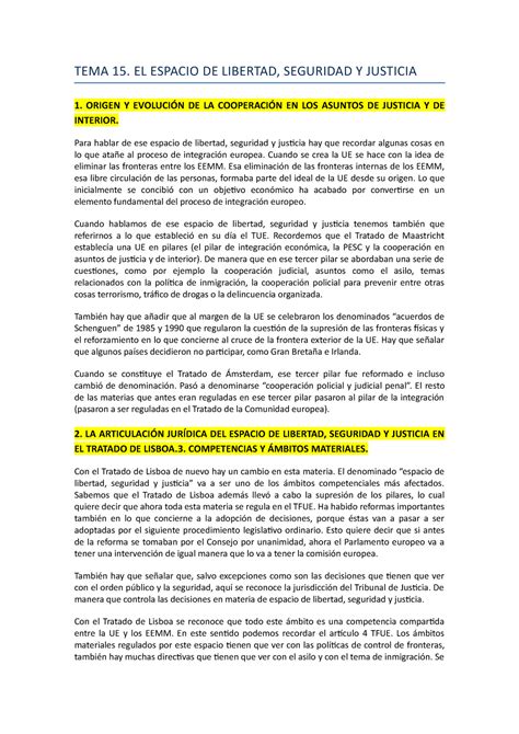 Wuolah Free Tema Resumen Instituciones Y Derecho De La Uni N