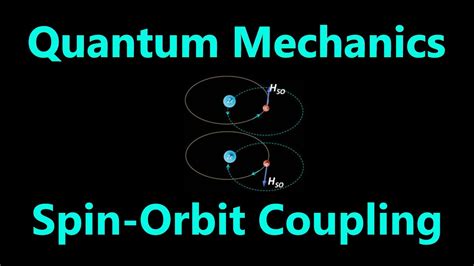 Spin Orbit Coupling Quantum Mechanics YouTube