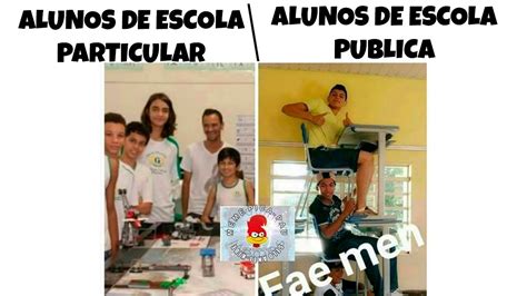 Hora Memes Em Imagens Engra Ados Alunos De Escola Publica E