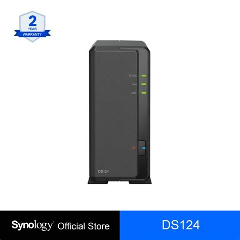 Jual NAS Synology DS124 DiskStation 10TB 8TB 4TB 2TB 0TB 1 Bay NAS