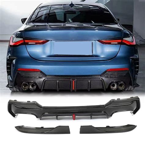 Opasdh Carbon Fiber Rear Diffuser For Bmw Series G Coupe