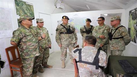 Jefe Del Comando Conjunto Supervisa En Pataz Acciones Militares