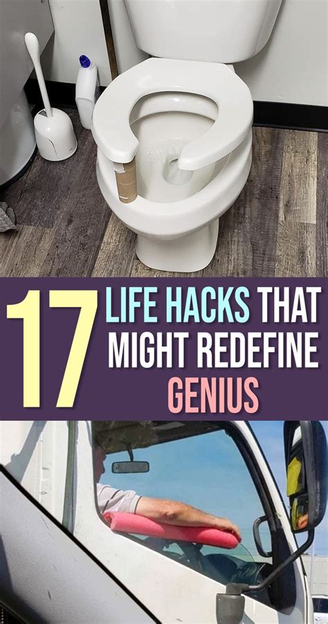 17 Life Hacks That Might Redefine Genius Life Hacks Cleaning Easy