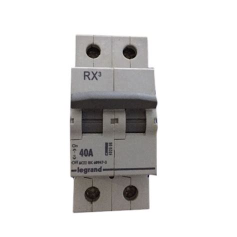 White Double Phase Plastic Legrand Circuit Breakers At Best Price In