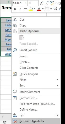 Remove Hyperlinks From An Excel Workbook How To Excel At Excel