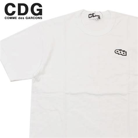 新品 シーディージー Cdg コムデギャルソン Comme Des Garcons Patch T Shirt Tシャツ White ホワイト