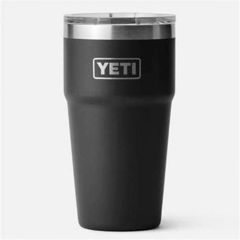 Yeti Rambler 20 Oz Stackable Cup V2 Black 70000003286