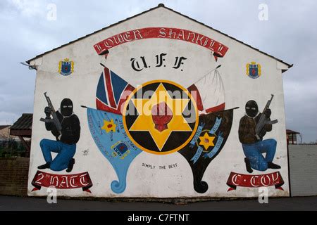 UFF, Ulster Freedom Fighters, Loyalist murals during The Troubles ...