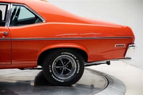 1972 Chevrolet Nova Ss 350 Automatic 3 Speed Coupe Flame Orange Used