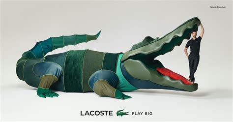 Djokovic Niney More Play Big For Lacoste Ad