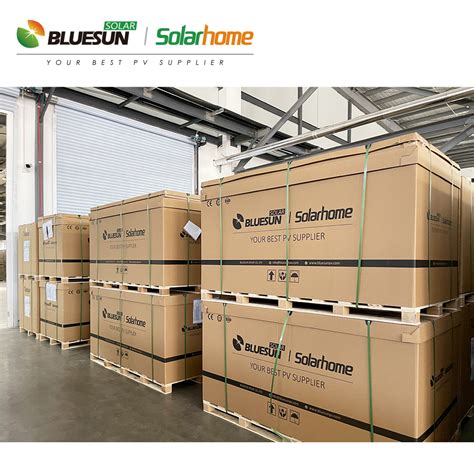 Acheter Panneau solaire à bardeaux certifié Bluesun TUV 670Watt Module