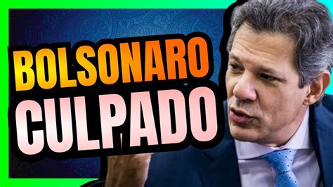 Fernando Haddad Afirma Que A Culpa Do Rombo Fiscal Do Governo Lula Do