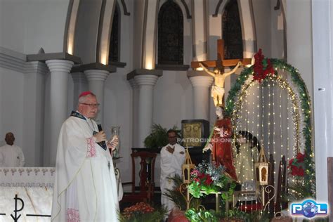 Teve início a festa em louvor a Santa Luzia que contará a presença