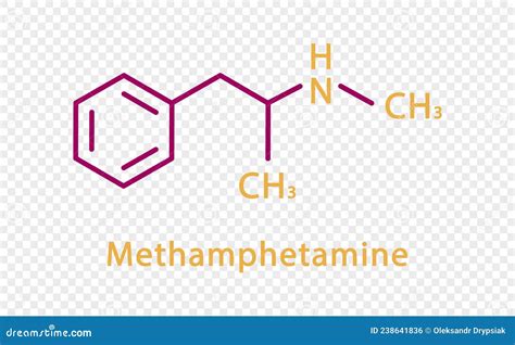 Methamphetamine Chemical Formula Methamphetamine Structural Chemical