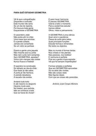 Poema Geometria Pdf