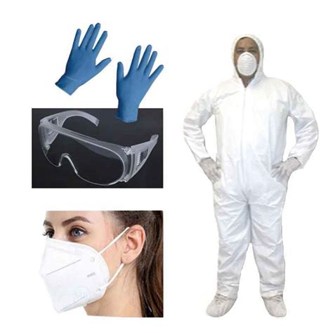 Kit Médico Avanzado Bata Cubrebocas guantes Mascarrilla