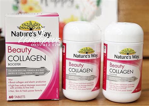 Viên Uống Beauty Collagen Natures Way 60 Viên Chính Hãng Úc Eva