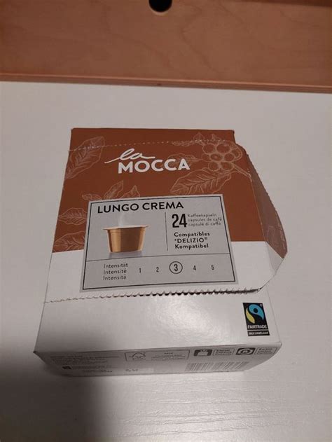 24 La Mocca Lungo Crema Kaffeekapseln Delizio Kompatibel Kaufen Auf