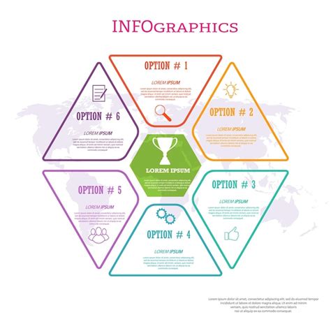 Modelo De Infogr Fico Cones Visuais Est Gios De Marketing De