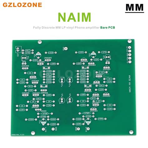 Fully Discrete MM LP Vinyl Phono Amplifier Bare PCB Base On NAIM Circuit