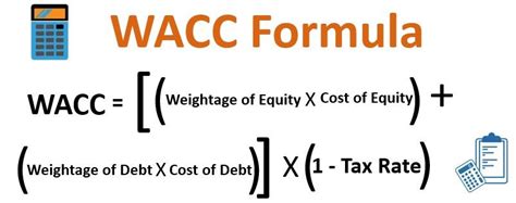 Calculating Wacc Formula Examples Calculator Excel Templates