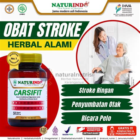 Jual Obat Stroke Setrok Strok Bells Palsy Herbal Lumpuh Wajah Kaku Muka