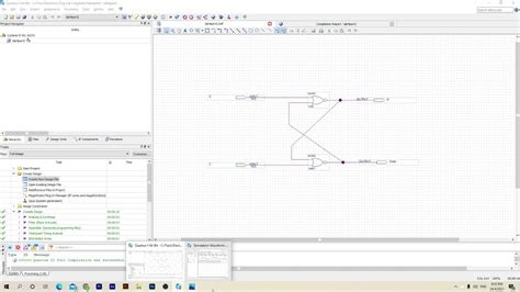 Simulation Nor Latch In Quartus Ii Youtube