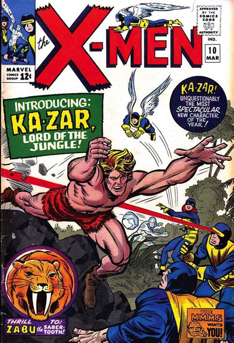 X Men Jack Kirby Art Cover St Ka Zar Pencil Ink