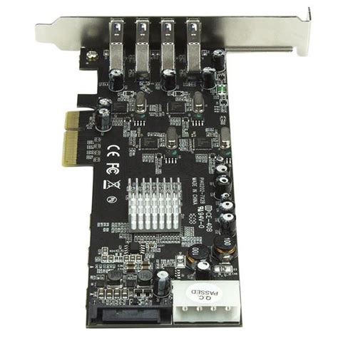 Startech Carte Contr Leur Pci E Ports Usb Type A Sata