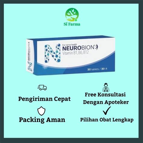 Jual Neurobion Tablet Vitamin Neurotropik Untuk Kesehatan Fungsi Saraf