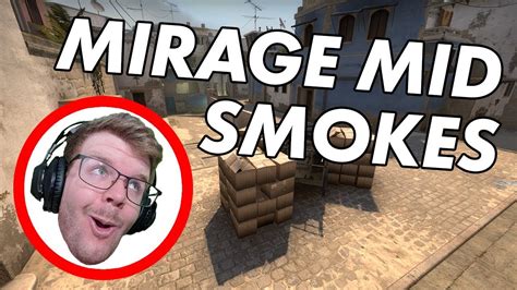 CSGO TIPS MIRAGE IMPORTANT MID SMOKES YouTube