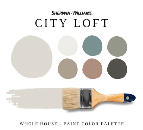 Sherwin Williams City Loft Color Palette Nish