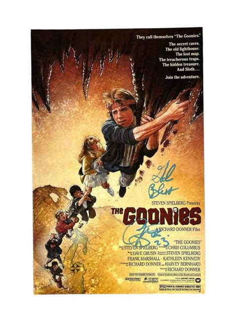 Corey Feldman the Goonies Autographed Mini Poster – Icon Autographs