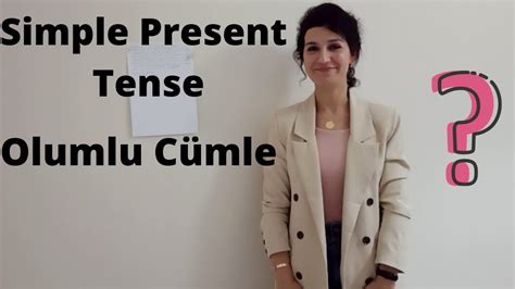 Simple Present Tense Olumlu Cümle YouTube