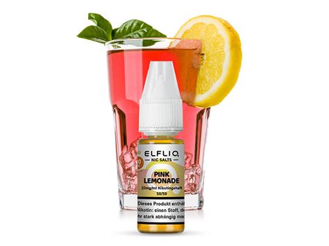 Elfbar Elfliq Pink Lemonade Pinke Limonade Liquid Mg Ml