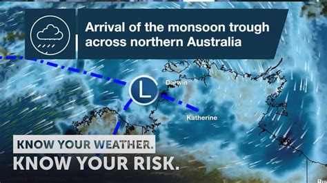 Weather Update Arrival Of The Monsoon Trough Northern Australia 16 Dec 2020 Youtube