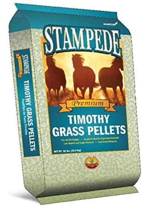 Stampede Timothy Grass Pellets Perfect For Rabbits Goats Equine And