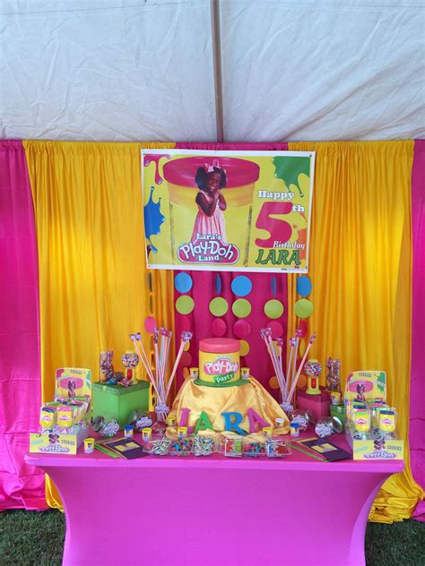 Play Doh Birthday Party Ideas Photo 10 Of 19 Catch My Party