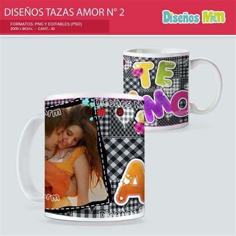 DiseÑos Tazas Amor Enamorados Pack N 2 Tazas Tazas Personalizadas Tazas Con Fotos