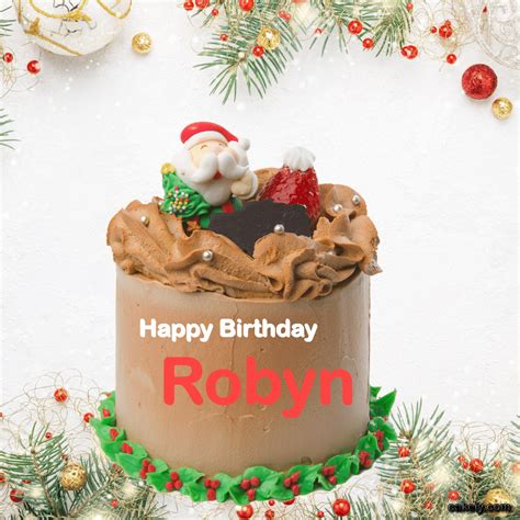 🎂 Happy Birthday Robyn Cakes 🍰 Instant Free Download