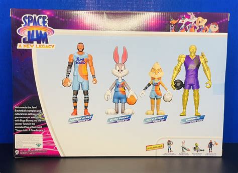 Space Jam A New Legacy Elite Tune Squad Action Figure 4 Pack EBay