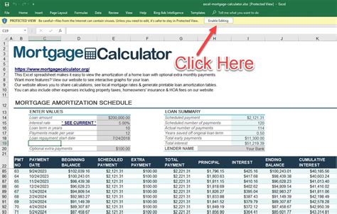 Mortgage Worksheet Excel Spreadsheet Mortgage Formula Loan C