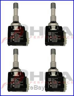 C Corvette Genuine Gm Tpms Tire Pressure Monitoring Sensors Set