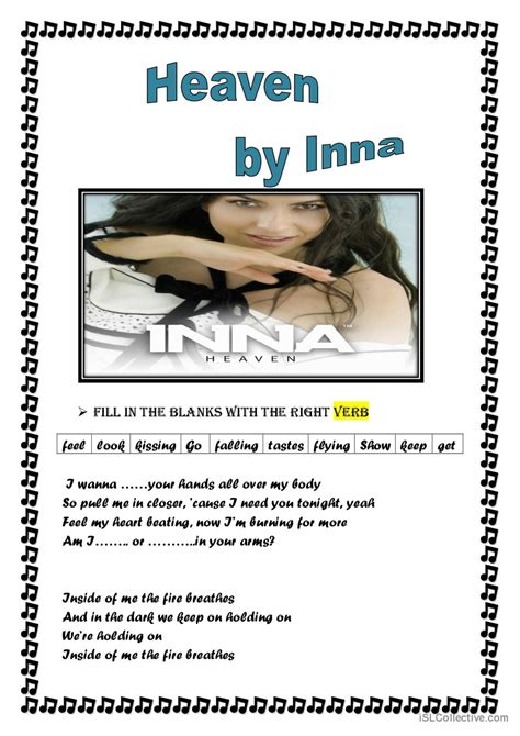 Inna English Esl Worksheets Pdf And Doc